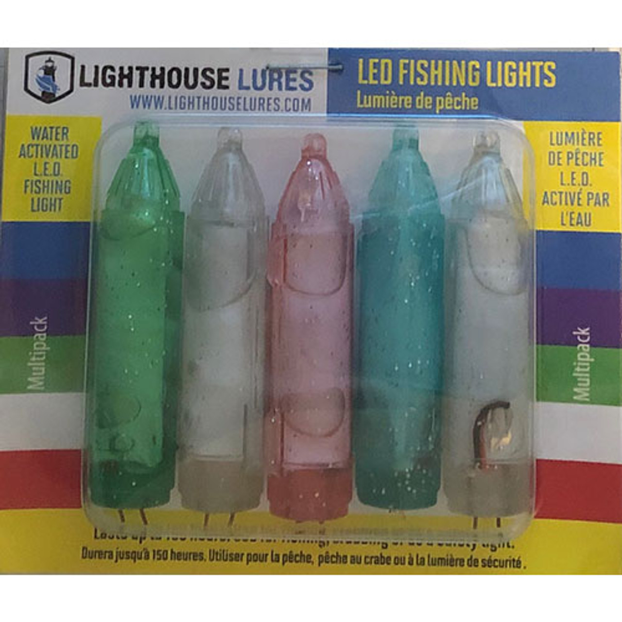 Electronic LED Hoochie Fishing Lures