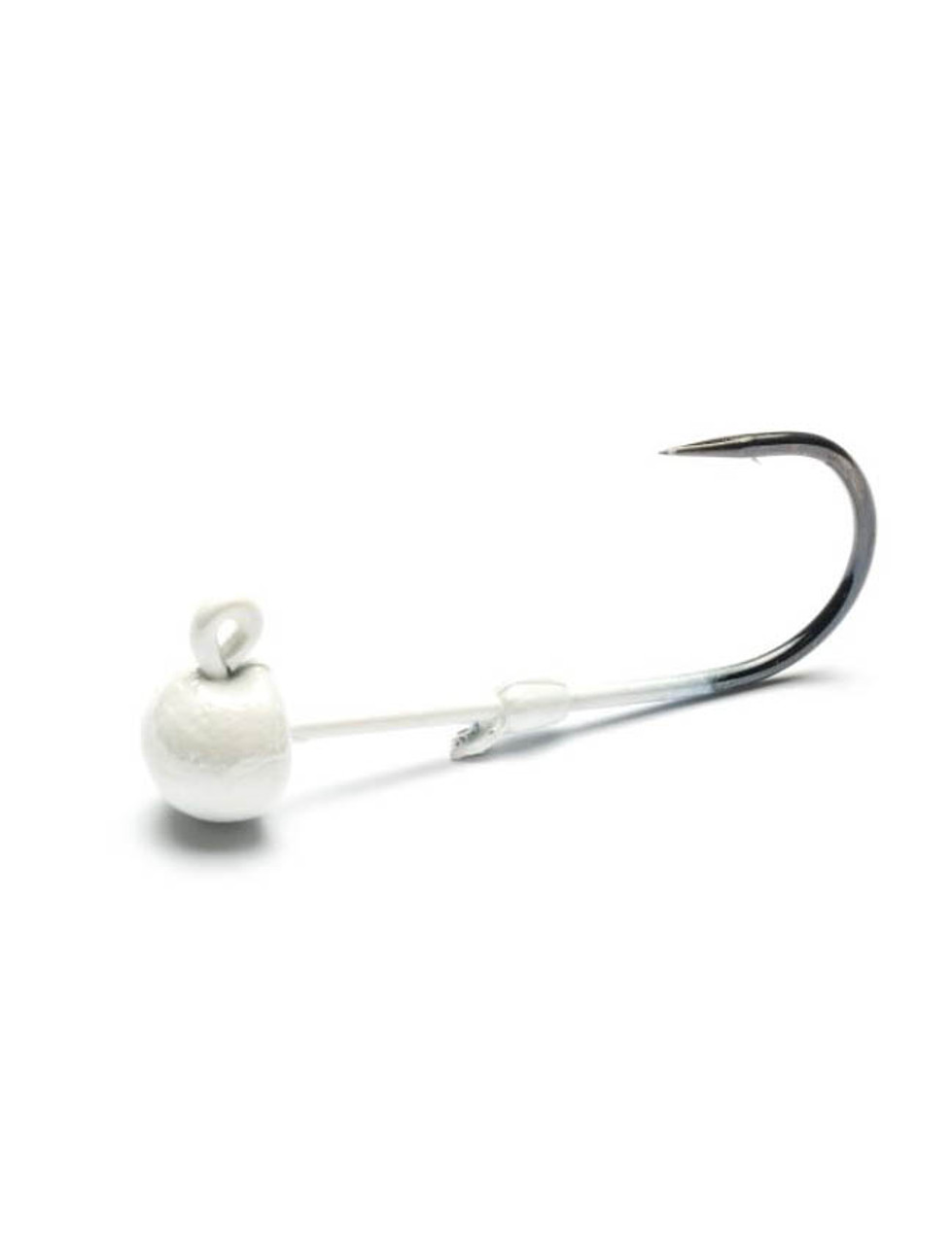 Mustad Addicted Worm Head 1/8oz - Pearl - The Harbour Chandler
