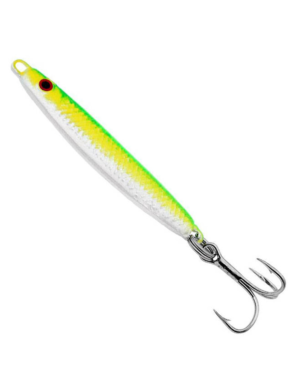 Gibbs Minnow Jig - Green Yellow White - The Harbour Chandler