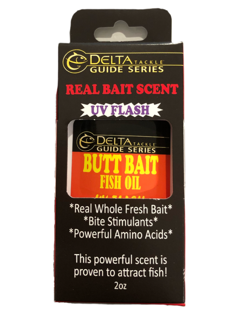 Gibbs Delta Guide Series Real Bait Scent - Butt Bait Fish Oil