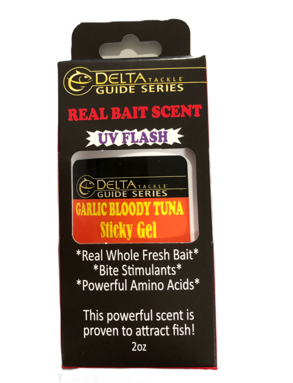 Gibbs Delta Guide Series Real Bait Scent - Garlic Bloody Tuna Sticky Gel