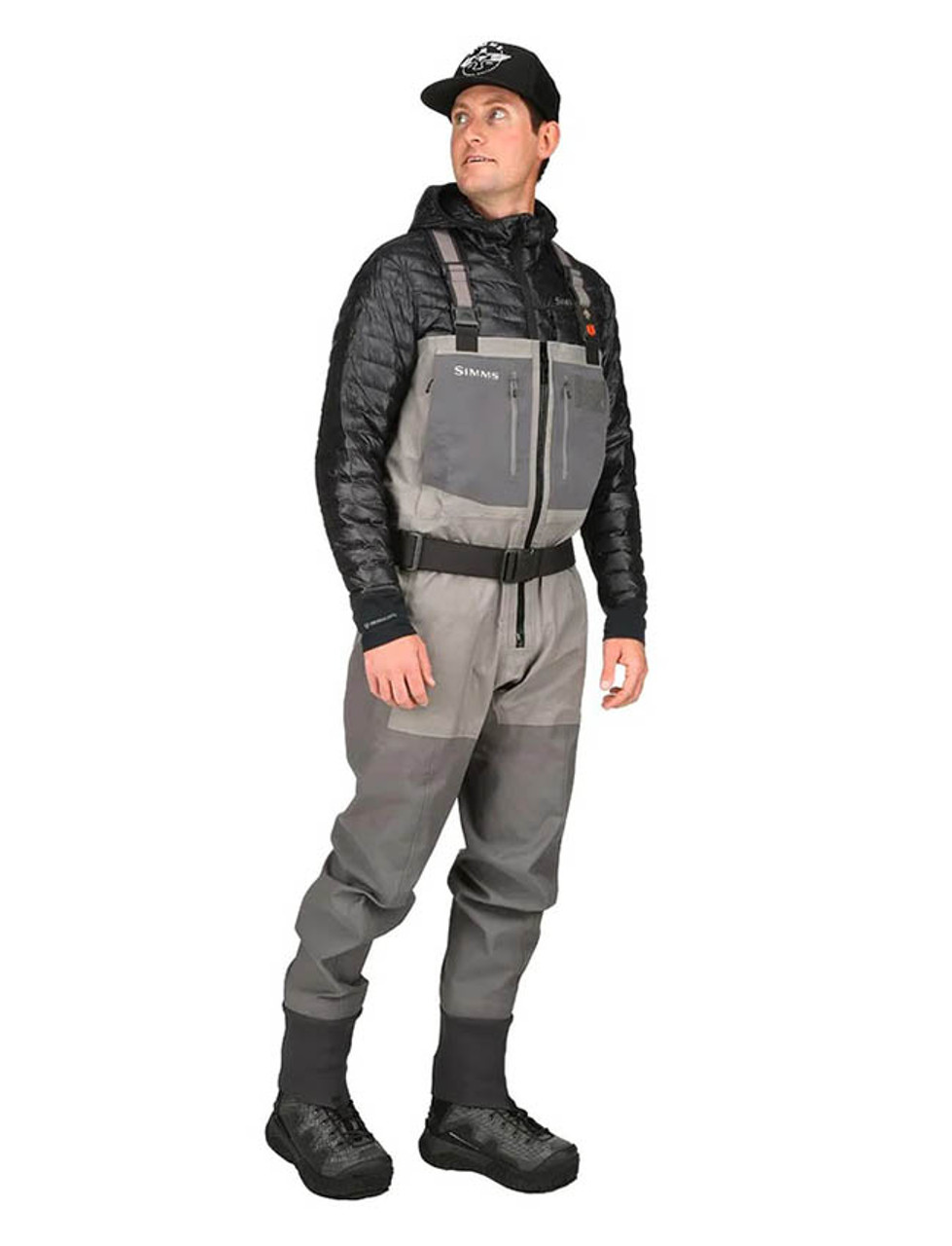 Simms G4Z Stockingfoot Waders - Slate (L 12-13)