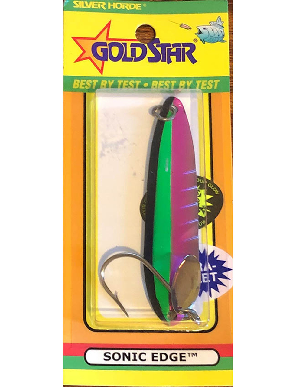 Goldstar Silver Horde Coho Killer Fishing Lure UV Glow Choice of