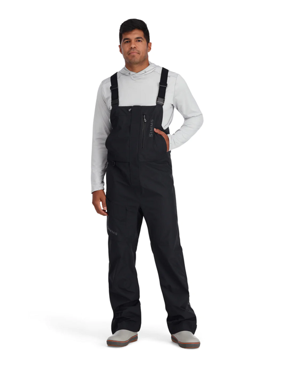 Simms Challenger Fishing Bib 2023 (13674) - Black (Medium - 3XL)