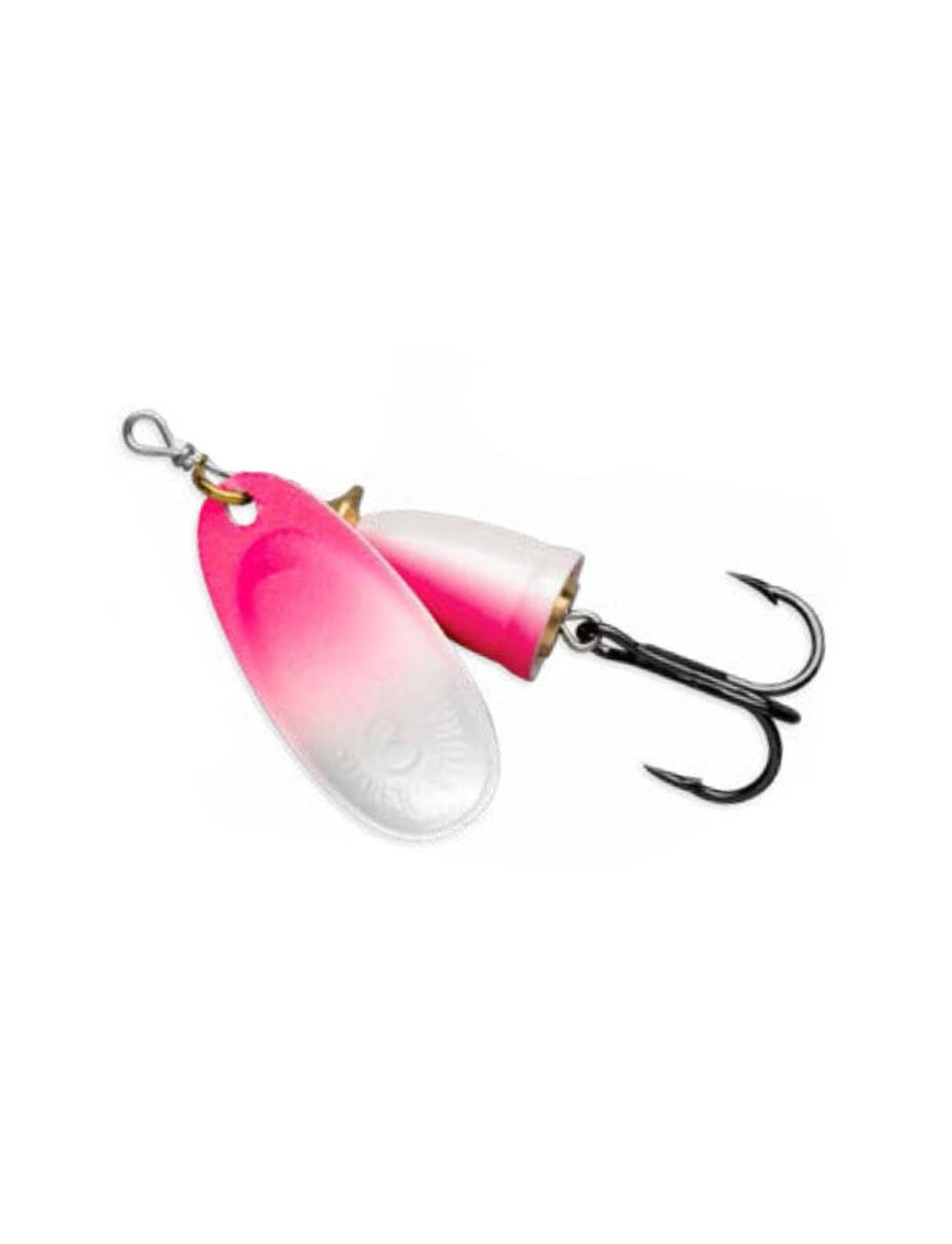 Blue Fox Super Vibrax Classic Spinner - 1/8 oz. - Silver Hot Pink