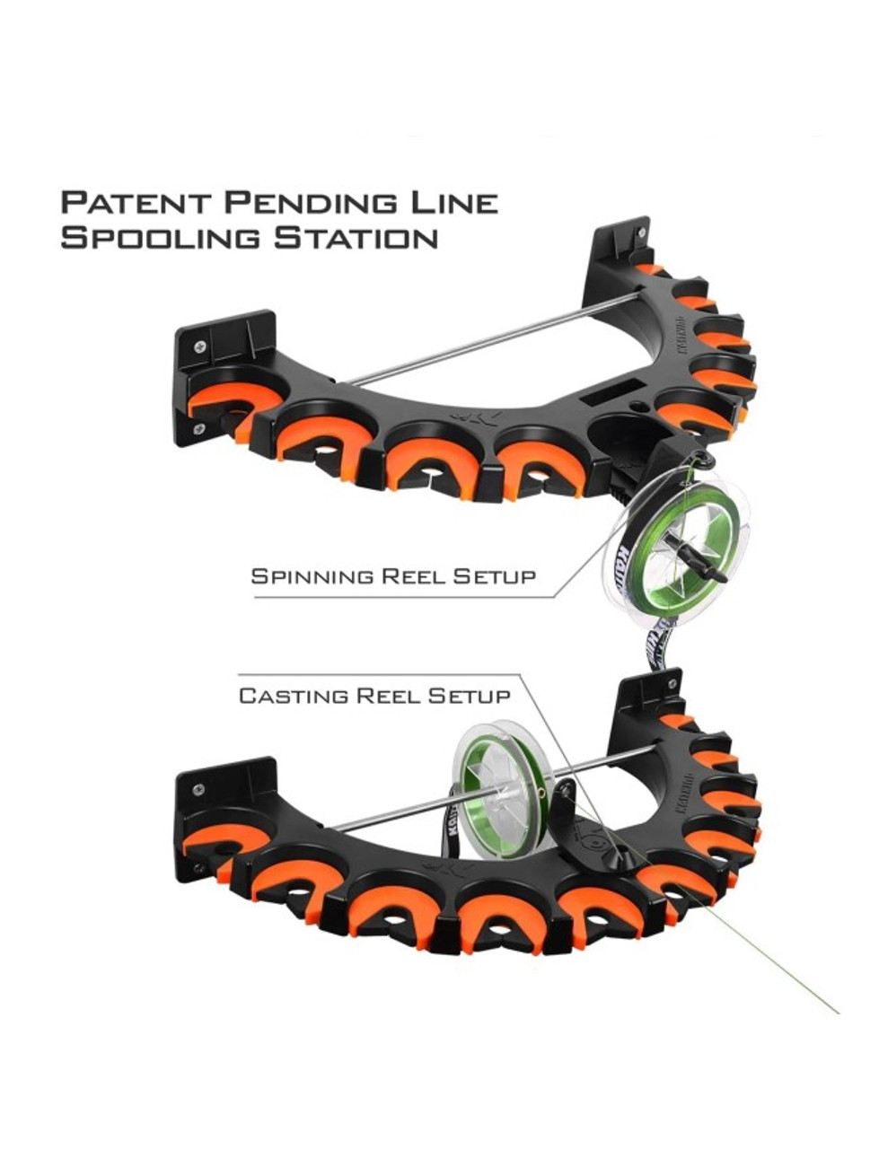 KastKing Spooling Station & Rod Rack