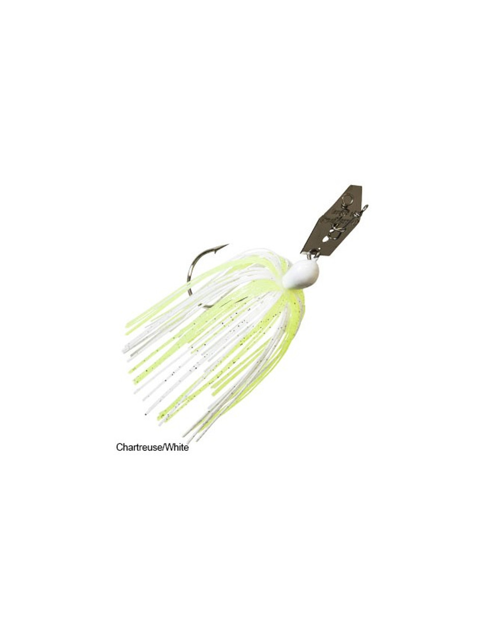 Z Man Original Chatterbait - 1/4oz Chartreuse/White - The Harbour Chandler