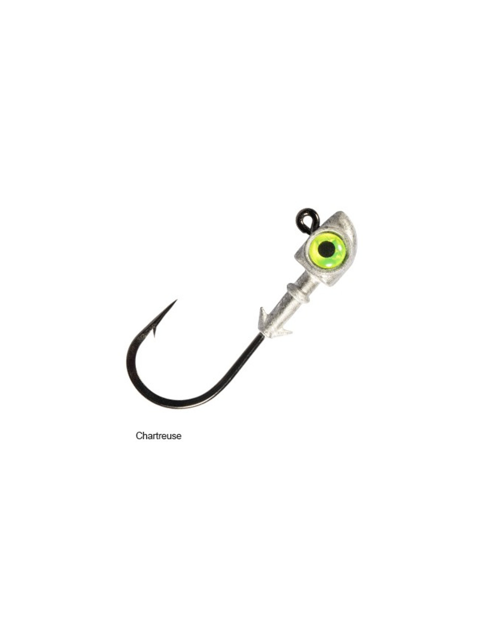 Z-Man DieZel Eye Jighead - 1/2oz - 6/0 - Glow