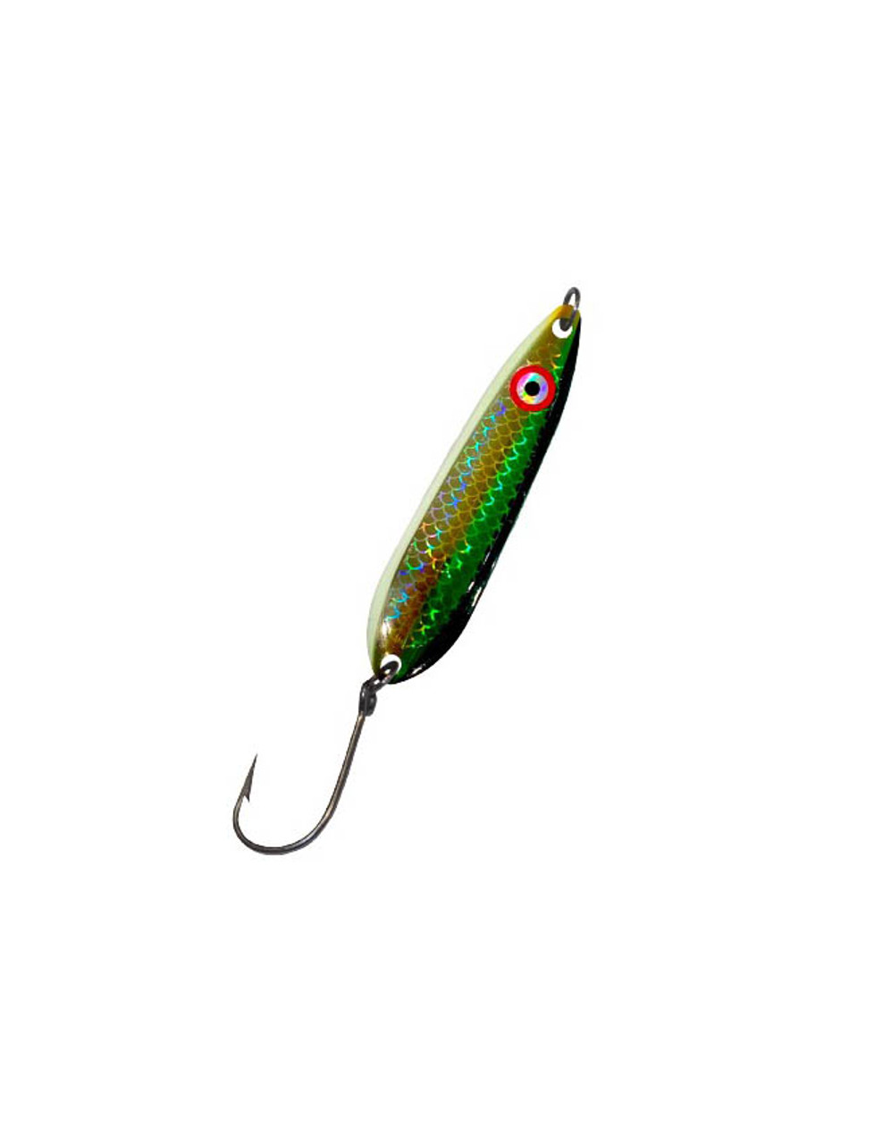 Lighthouse Lure Big Eye Spoon - Glow Back Green Herring Aid - The Harbour  Chandler