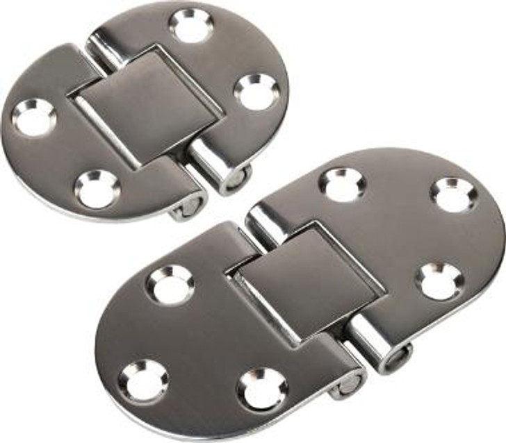 Seadog - ROUND SIDE TWO PIN HINGE Stamped 304 Stainless Steel | Harbour Chandler