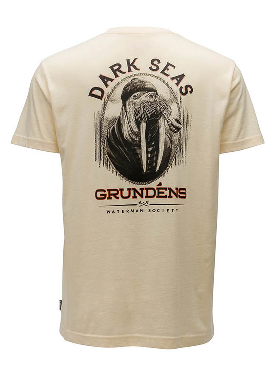 Grundens Dark Seas X Grundens Seaworthy T-Shirt - Natural