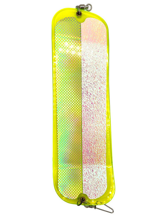 Oki Big Shooter Flasher HC Custom - Chartreuse UV Scale Glow 50/50