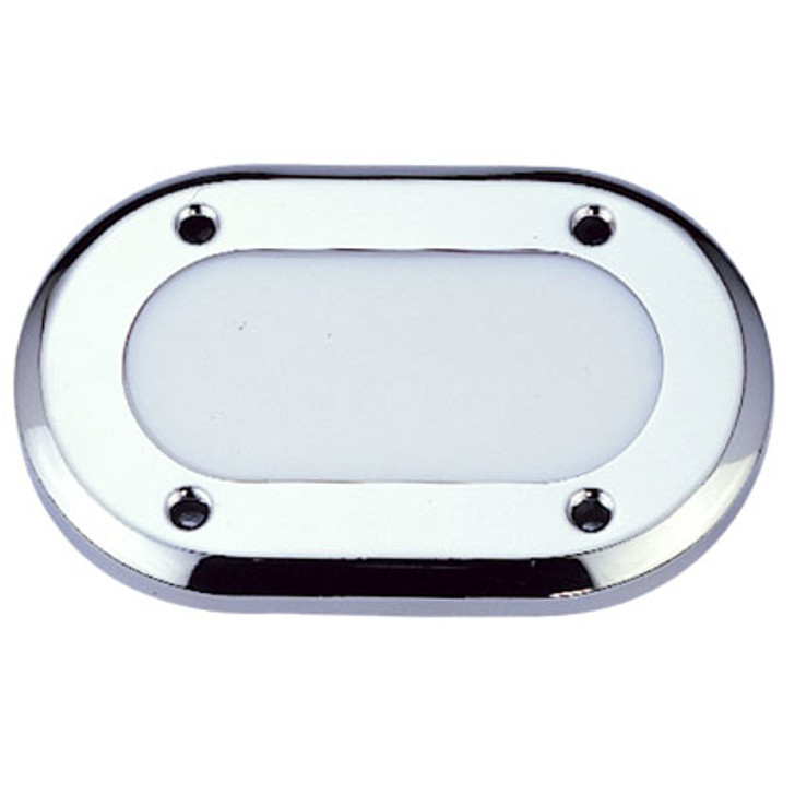 Oval Transom Light, Chrome