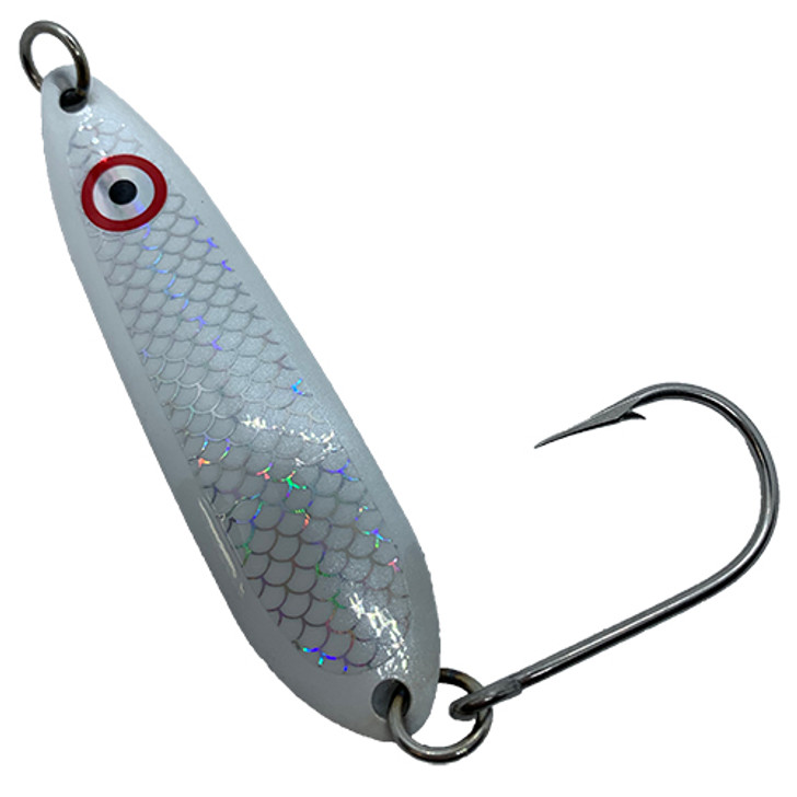 Lighthouse Lure Big Eye Spoon - Snowball - The Harbour Chandler