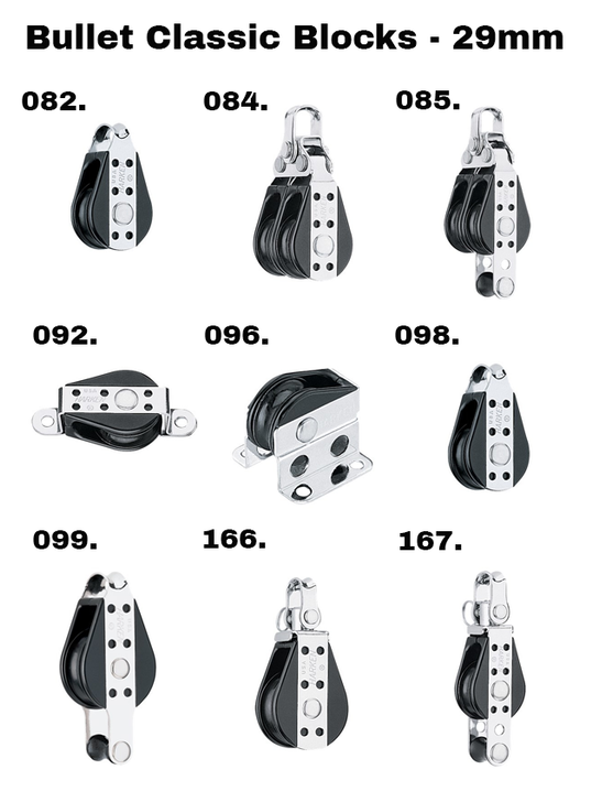 Harken Bullet Classic Blocks 29mm