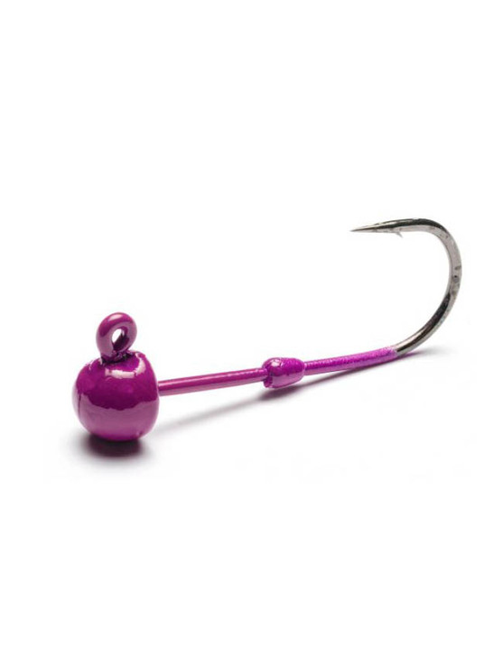 Mustad Addicted Worm Head 1/8oz - Purple - The Harbour Chandler