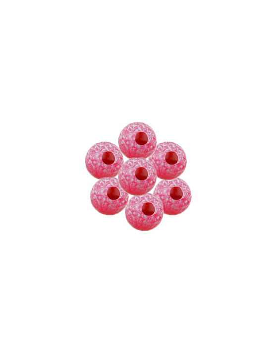 Spirit River UV2 Fusion Blood Drop Egg Beads - Hot Pink