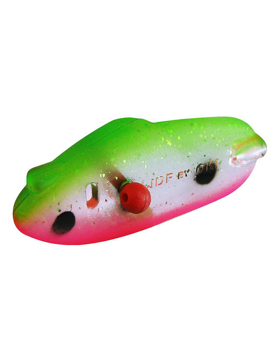 Oki JDF Jellyfish Silver Flake Watermelon Teaser Head - Bulk (1118)