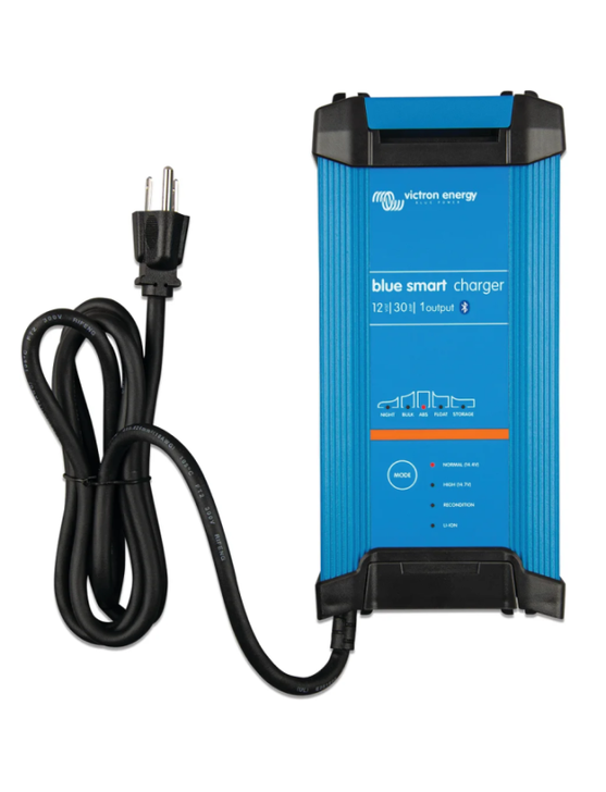 Victron Energy Blue Smart Charger IP22 12VDC 30A 3 Bank 120V Charger
