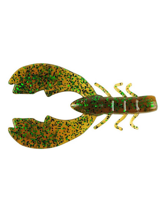 Berkley PowerBait Chigger Craw 3" - Green Pumpkin Fleck