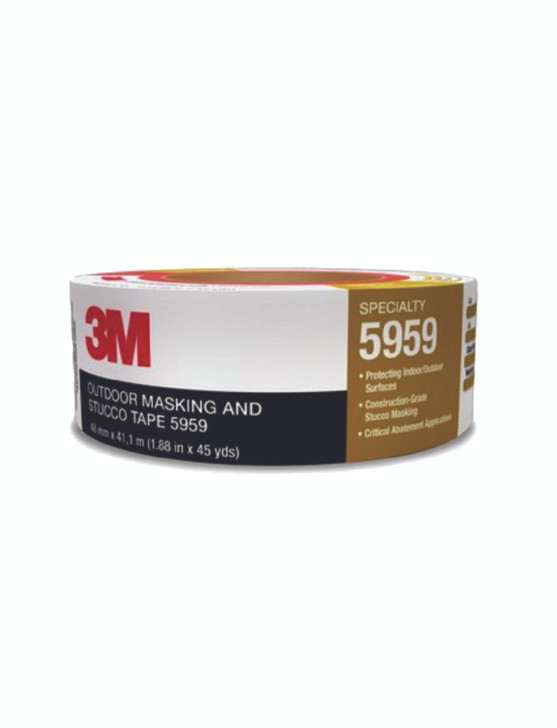 3M Outdoor Masking & Stucco Tape - 2" x 147ft (45m)