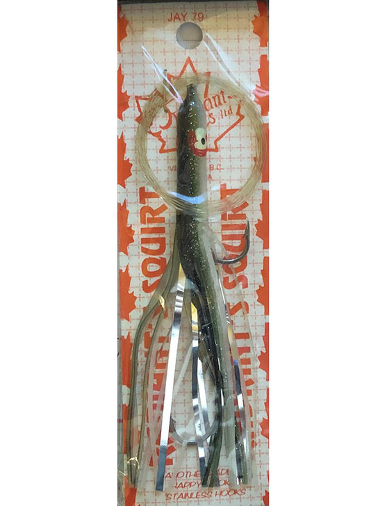 Radiant Hoochies Rigged Needlefish - Jay 79