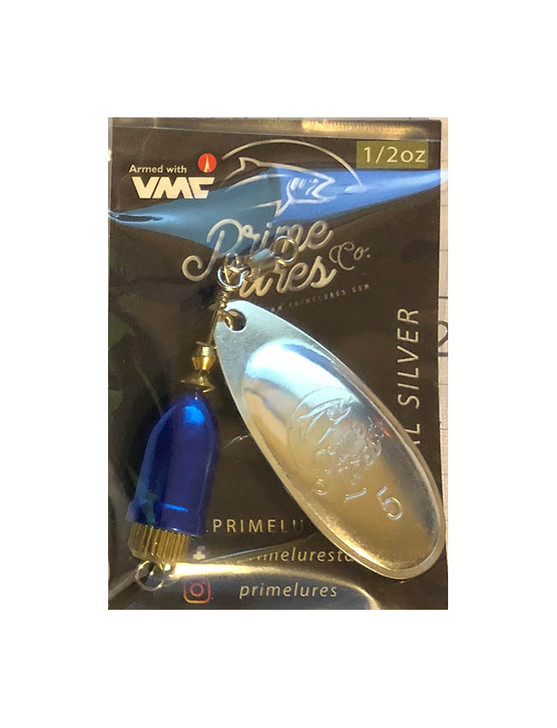 Prime Lures #5 (1/2oz) Spinner - Blue