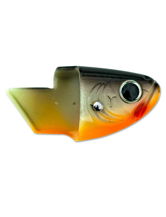 Luhr Jensen Whole Bait Head - Black Pearl Orange