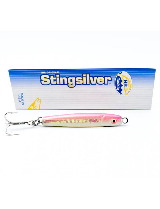 HR Tackle Stingsilver Jig - 1-1/2oz Pink Silverside