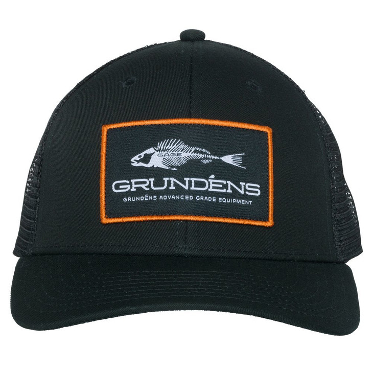 Grundens Gage Trucker Hat Black - The Harbour Chandler