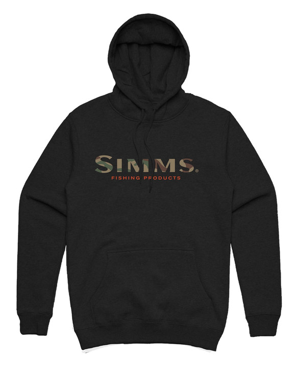 Simms Logo Hoody CX (13456) - Black (XL - 2XL)