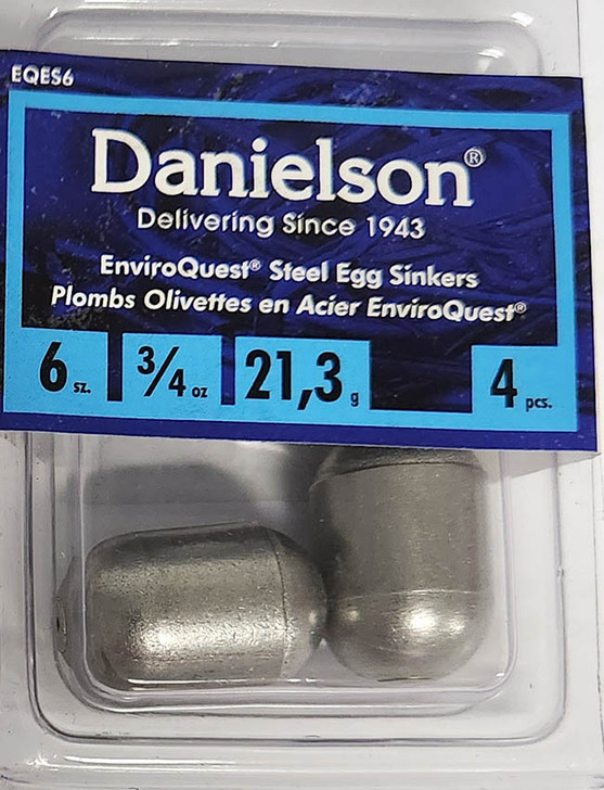 Danielson® Sinker Steel Worm Weight