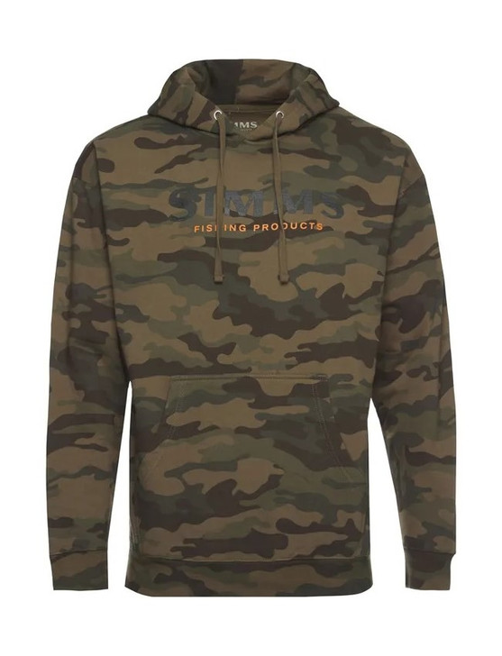 Simms Logo Hoody CX (13456) - Woodland Camo (M - 2XL) | Harbour Chandler's