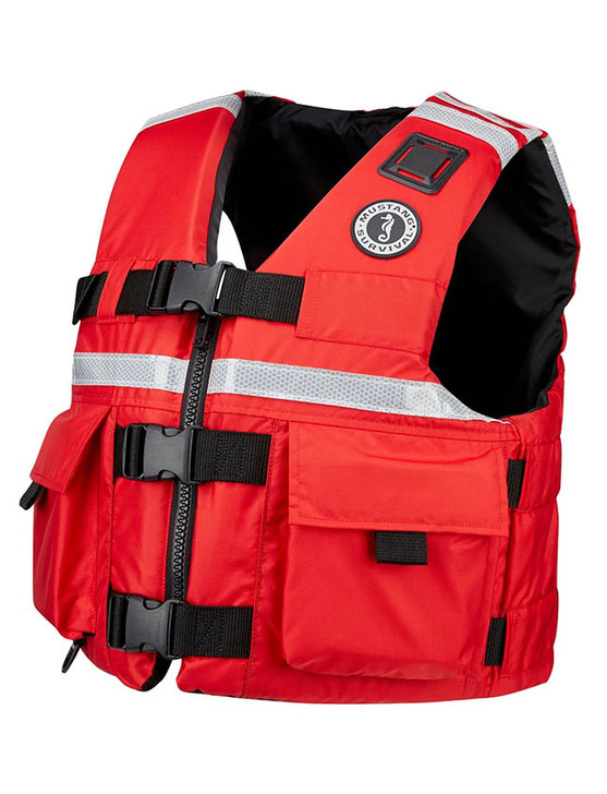 Mustang SAR Life Vest with SOLAS Reflective Tape