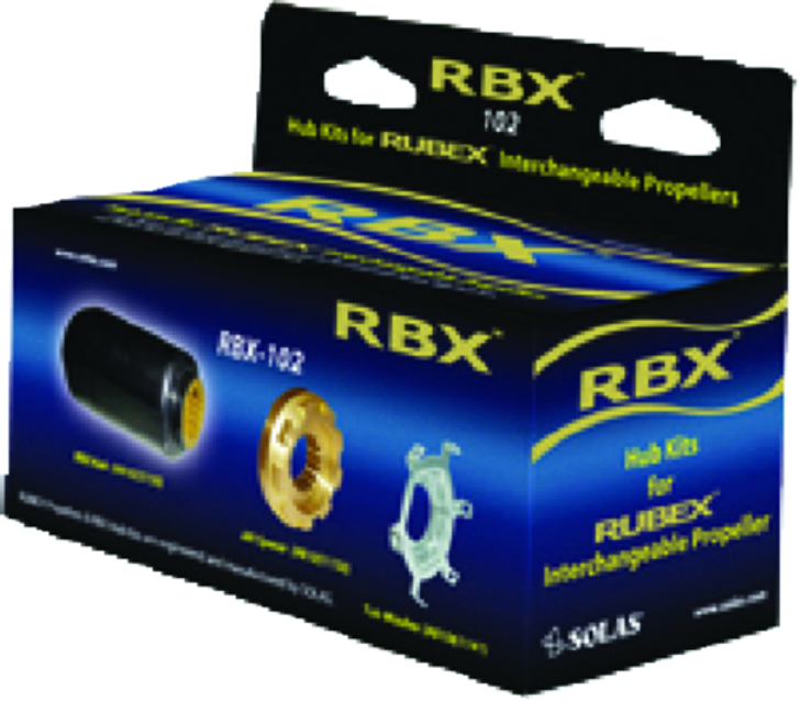 Solas 17015302 RBX203 Interchangeable Hub Kit For Rubex Propeller, E-Series