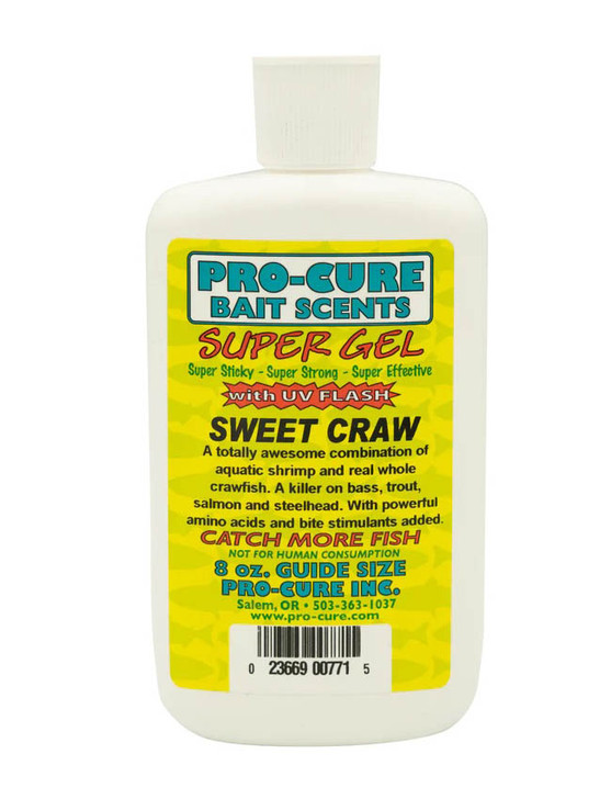 Pro-Cure Super Gel 8oz Sweet Craw