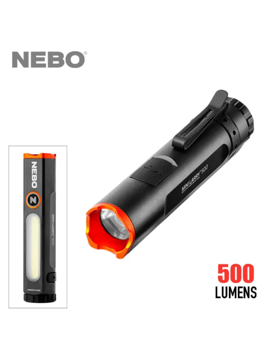 NEBO Mini Larry 500 Rechargeable Flashlight