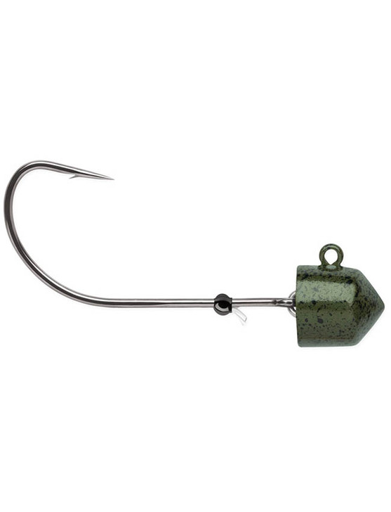 VMC Swingin' Ned Rig Jig - Green Pumpkin