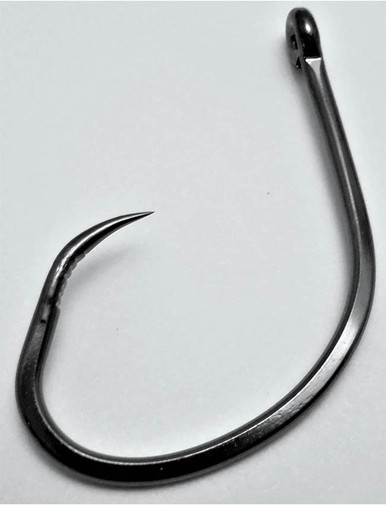 Maruto Mutsu Black Nickel 348-SSC Circle Hooks - 10/0