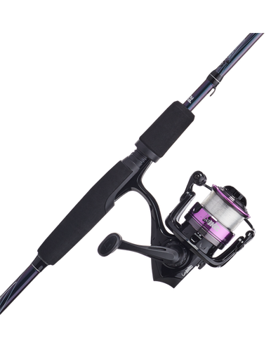 Abu Garcia IKE Dude Spinning/Spincast Fishing Reel & Rod Combo