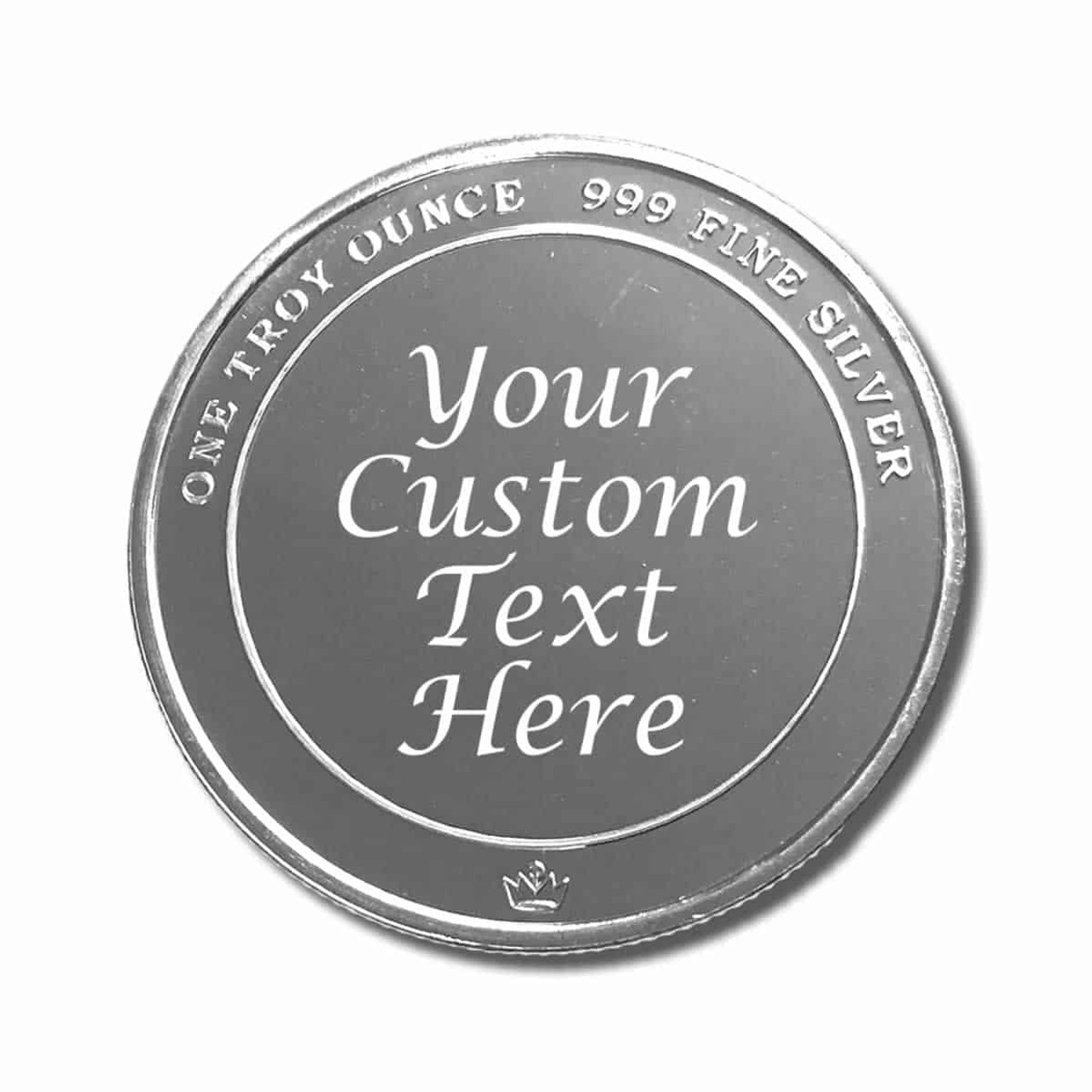 1 oz .999 Fine Silver Round - Congratulations Graduate (Custom
