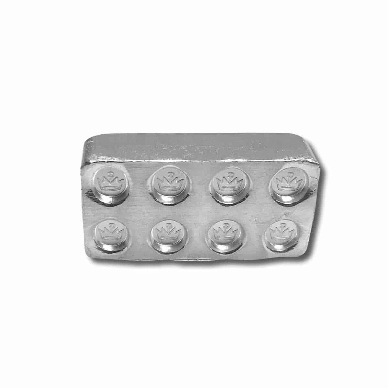 Pure Silver Building Block - 1 oz 999 Fine Silver - 2x4 – Noble