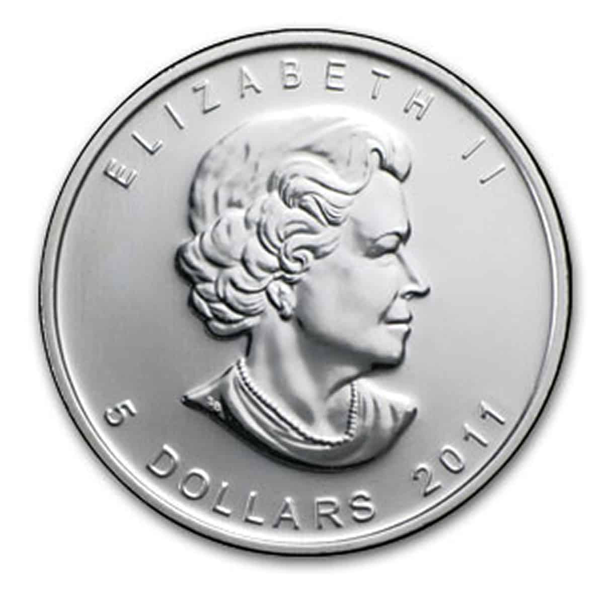 APMEX MintDirect 純銀.9999 カナダ メイプル1oz 銀貨 MaplesFront__05438.1691779560.