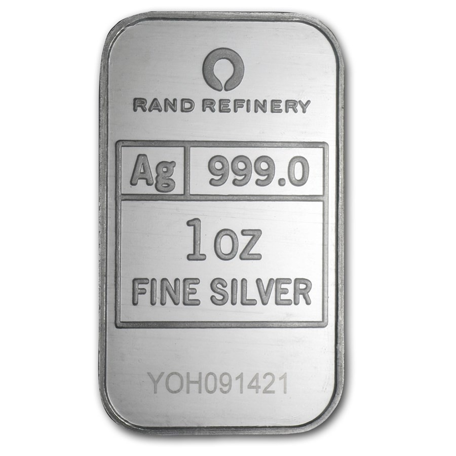 1 oz .999 Fine Silver Bar - Rand Refinery 2014 Year of the Horse (New)
