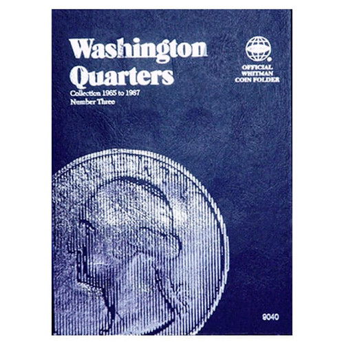 Whitman Coin Folder - Washington Quarter #3 - (1965-1987) Front