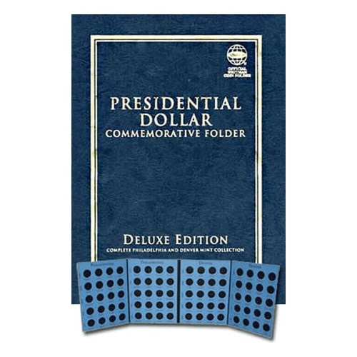 Whitman Deluxe Edition Folder - Presidential Dollars (2007-2016)