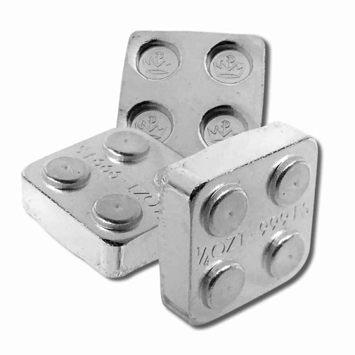 Silver - Silver Bars - Silver Building Blocks - Monarch Precious