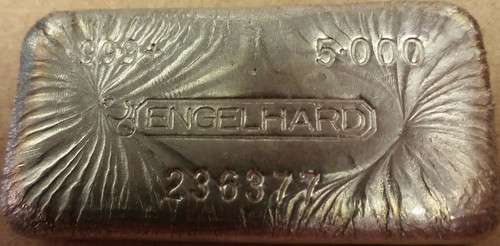Engelhard name alongside the Bull hallmark and a unique serial number