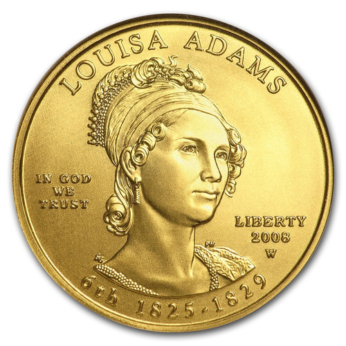 Obverse: Features the bust of former First Lady Louisa Adams.