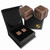 Pair of Pure Solid Copper Handcrafted Gaming Dice with Box - Tally Mark Design